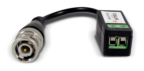 Imagem 2 de 2 de Kit 6 Par Conector Trançado Video Balun Passivo 500mt Cftv