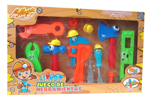 Imagen 1 de 2 de Divertialegría Juego De Herramientas Mi Alegría