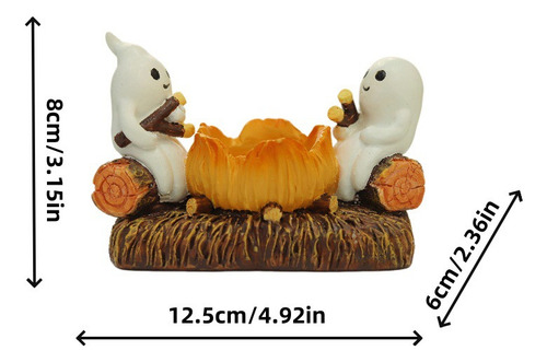 Adorno De Simulación De Horno Fantasma De Halloween