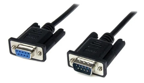 X 5 Cable Serial Rs232 Db9 Hembra Db9 Macho Premium Pintopin Negro