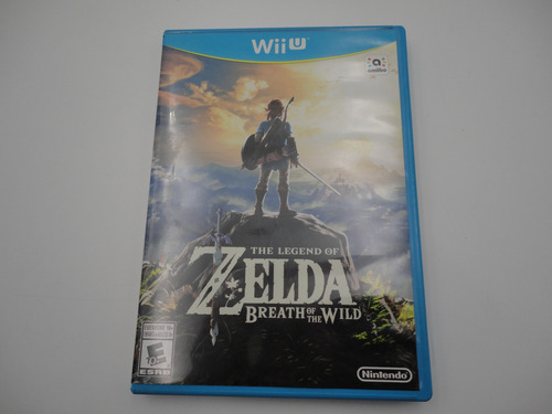 Zelda Breath Of The Wild Nintendo Wii U Error De Impresión (Usado)