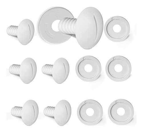 - Juego De Tornillos Para Cubos De Ruedas De Plástico U 180