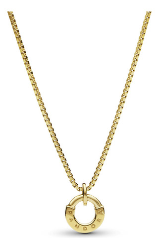 Collar Pandora Collier Y Colgante I-d Signature Oro