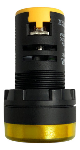 L20-ar1-y Sinaleiro Led 22mm - 110vcc/vca - Amarelo Metaltex