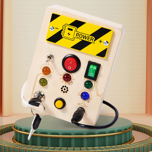 Tablero De Actividad Led, Juguetes Sensoriales De