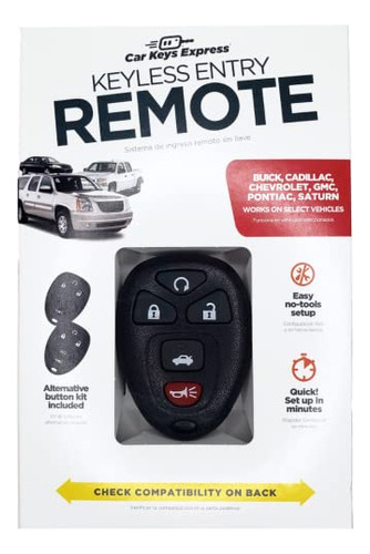 Keyless Entry, Car Key Remote Fob Designed For Select B...
