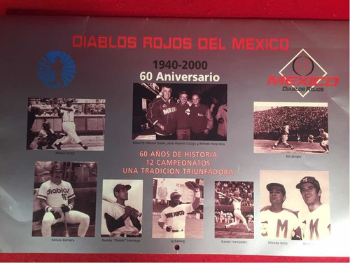 Almanaque Diablos Rojos Del México 1940-2000