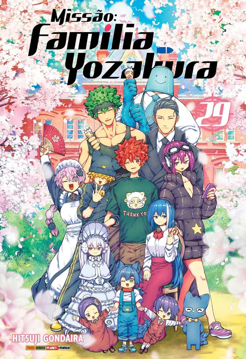 Capa de Missão: Família Yozakura Volume 29