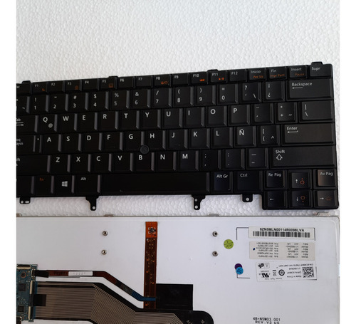 Teclado Dell Latitude Retroiliminado E6420  Español