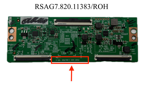 Tarjeta T-con Hisense 75a6h Rsag7.820.11383/roh S.o.s. (Usado)