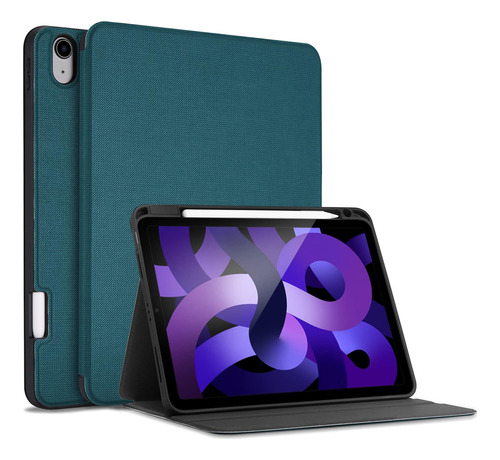 Funda Libro Para iPad Air 4 Procase Con Soporte Lápiz Verde