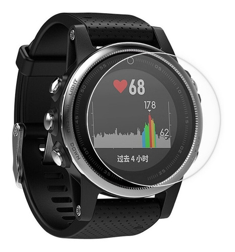 2 Micas Cristal Templado Premium Para Garmin Fenix 5s 