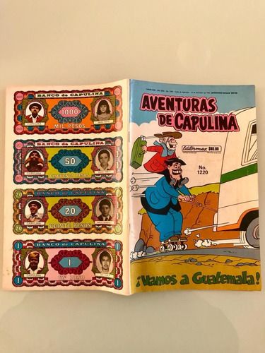 Revista - Cómic: Aventuras De Capulina No. 1220 (1985)