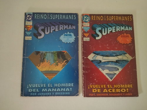 Dc Superman - Reino De Los Supermanes ( Lote De 2 ) (Usado)