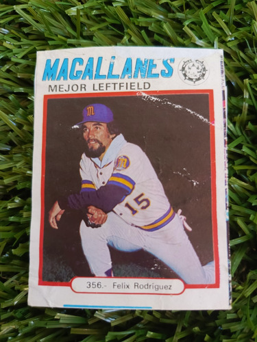 1975 Álbum De Béisbol Profesional Venezolano Félix Rodríguez