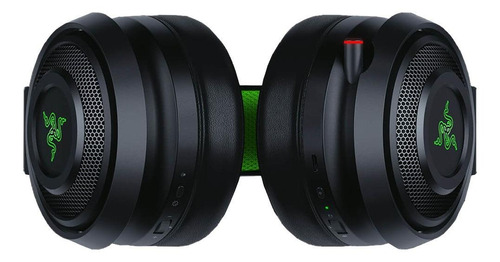 Imagem 6 de 6 de Fone de ouvido over-ear gamer sem fio Razer Nari Ultimate for Xbox One preto e verde