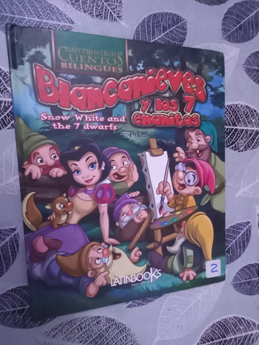 Libro Español E Inglés D Blancanieves 