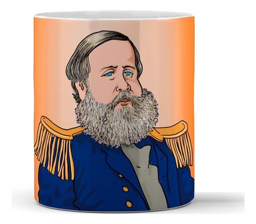 Caneca Dom Pedro Ii Imperador Monarquista Orleans E Bragança