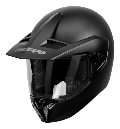 Capacete Moto Bieffe 3 Sport Classic Cor Preto Fosco com Grafite Tamanho do capacete 58