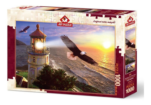 Rompecabezas Alto Vuelo Al Atardecer 1,000 Pz Art Puzzle