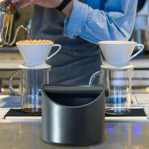Cubo Para Café Expreso, Cubo Para Café Molido, Cubo Negro