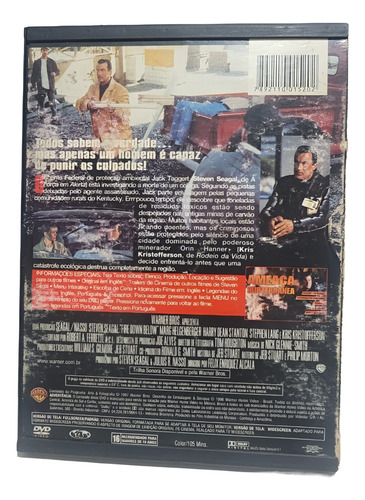 D26 Dvd Original Steven Seagal Ameaça Subterrânea (Usado)