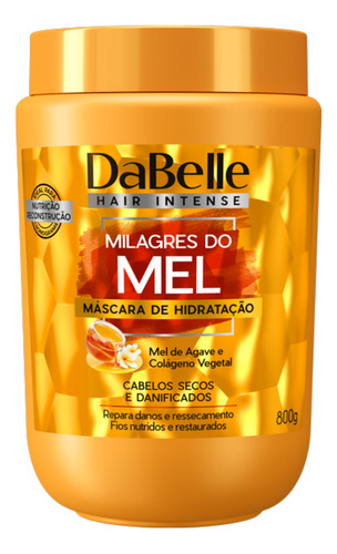 Kit Dabelle Tratamento Milagres Do Mel (7 Itens)