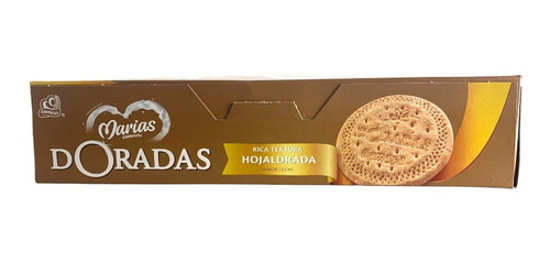 Imagen 3 de 3 de Galletas Marías Doradas 6 Pz Sabor A Leche 513 G