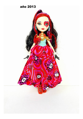 Ever After High Muñeca Lizzie Hearts (Usado)