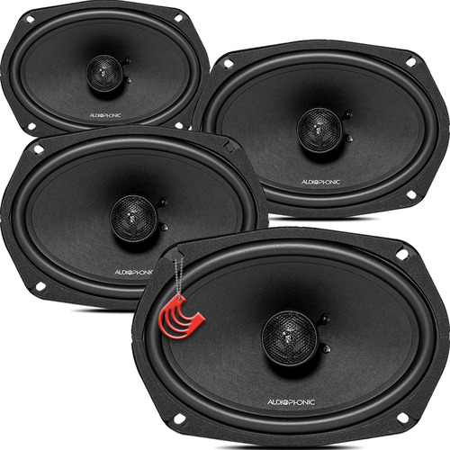 Combo Audiophonic 6x9 Polegadas Cs 690 + 6x9 Polegadas Cs690