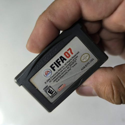 Juego Nintendo Gameboy Gba Fifa 07 Coleccion Futbol Vintage (Usado)