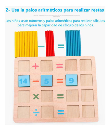 Dominó Educativo Matemáticas Aritméticas,juguete Preescolar