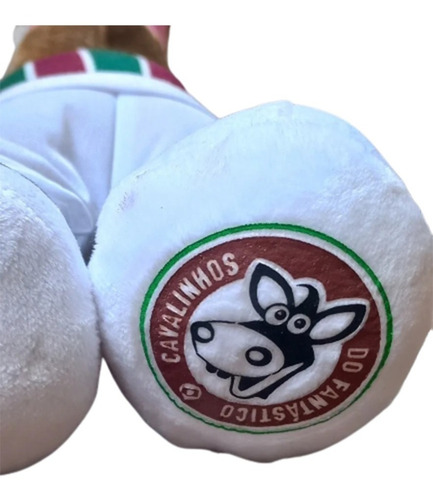 Imagem 4 de 10 de Novo Cavalinho Do Fluminense Boneco Fantástico Oficial 40 Cm