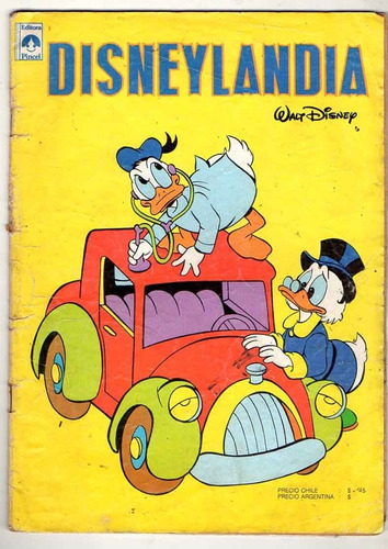 Disneylandia - Walt Disney - Historieta - 1982