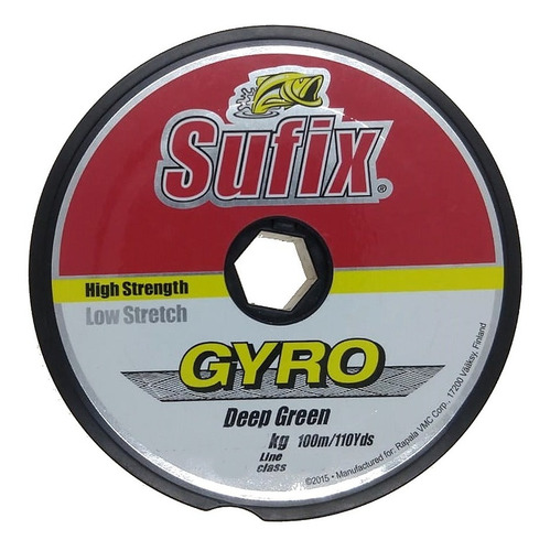 Multifilamento Sufix Gyro 0.21mm 26 Lbs X 100 Mts