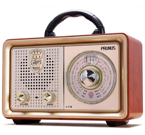 Radio Portátil Retro Am Fm De Onda Corta Transistor Con Pila