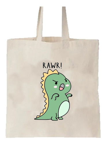 Tote Bag Dinosaurio #16b