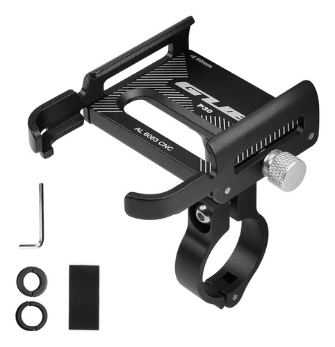 Soporte Para Teléfono De Aluminio 360 Grados Para Bicicleta,