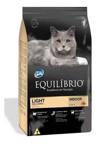 Equilibrio  Gato Adulto Ligth 1,5kg - Kg A $44000