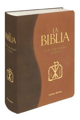 La Biblia Libro Del Pueblo De Dios -símil Piel Bitono-uñeros