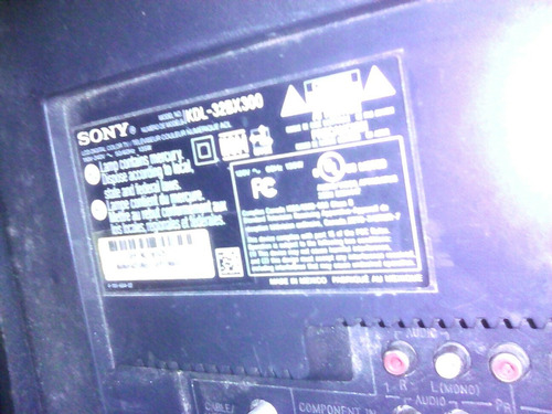 Fuente De Poder Televisor 32 Sony Kdl-32bx300