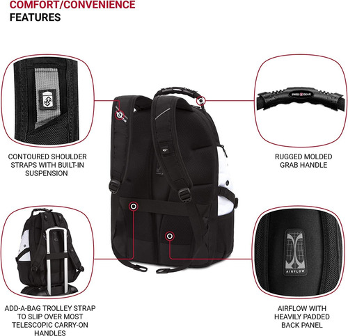 Swissgear 1900 Scansmart Tsa Backpack, For 17'' Laptops Aa