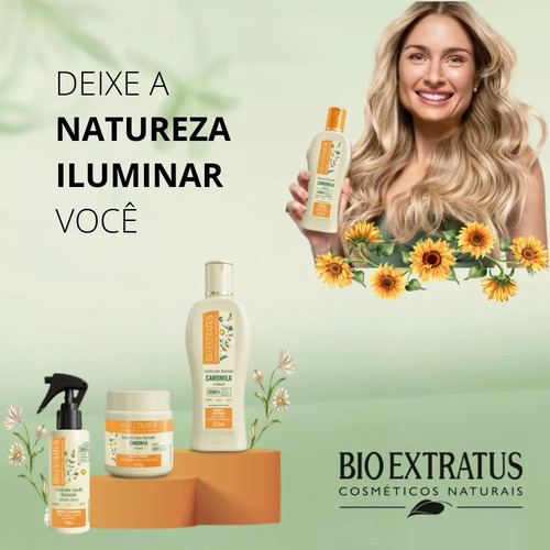 Finalizador Spray Bio Extratus Camomila 100ml