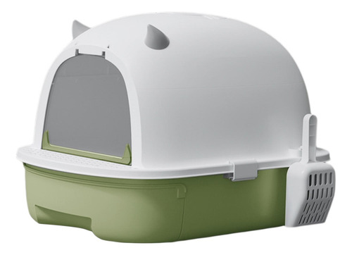 Caja De Arena Para Gatos Con Capucha Y Tapa Con Puerta