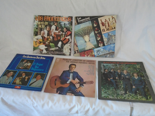 Lote De 5 Discos De Vinilo De Folklore Argentino. Oferta!