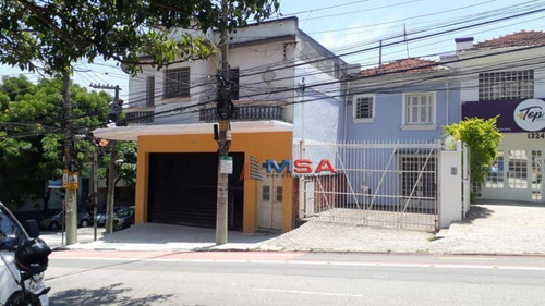 Galpão Para Locação Em Perdizes Com Área Total De 200 M² - Ga0191