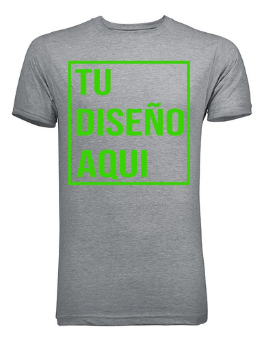 Playera Personalizada La Imagen Que Quieras En Algodón