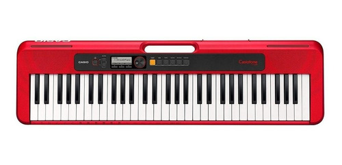 Imagem 1 de 7 de Teclado musical Casio Casiotone CT-S200 61 teclas vermelho