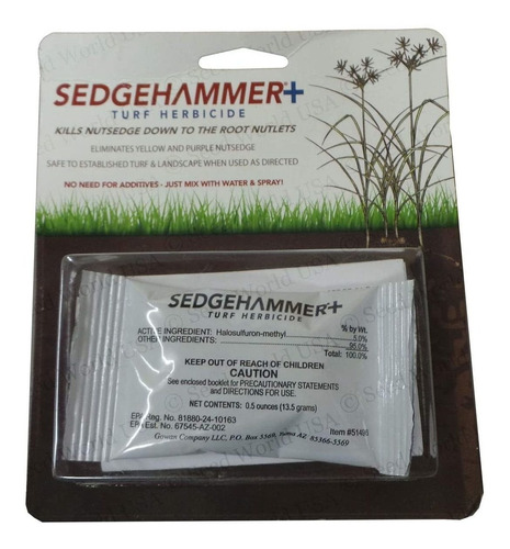 Gowan 51500 Sedgehammer Plus - Herbicida (12 Unidades)