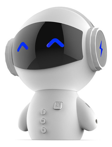 Bocina Bluetooth Mini Robot Soundbox Centro De Música Inalá